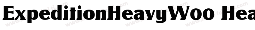 ExpeditionHeavyW00 Heavy字体转换